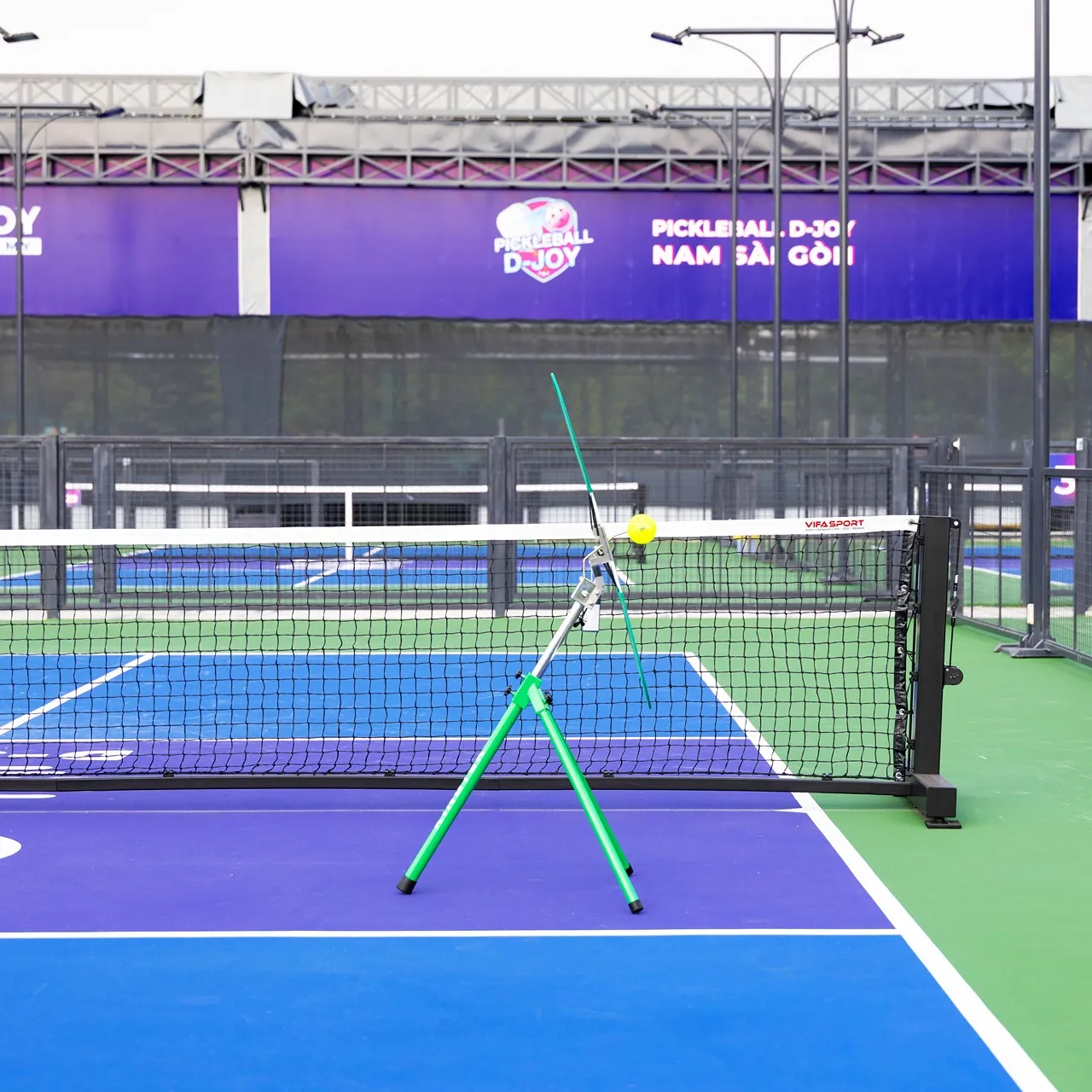 thiết bị tập topspin pickleball xanh lá 2